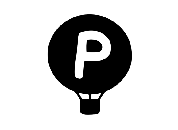 Hot Air Ballon with Mono P: Graphics for Crafts