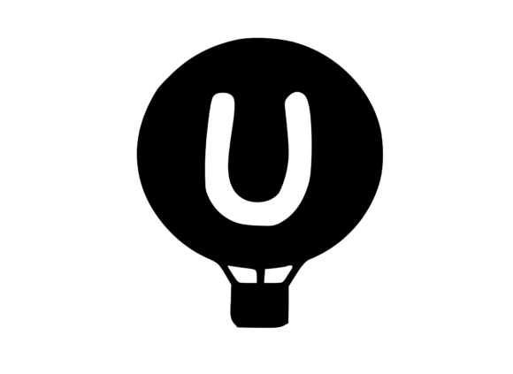Hot Air Ballon with Mono U: Graphics for Crafts
