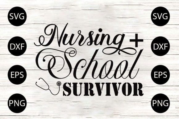 Nurse SVG Design, Nursing School: Graphics for Crafts
