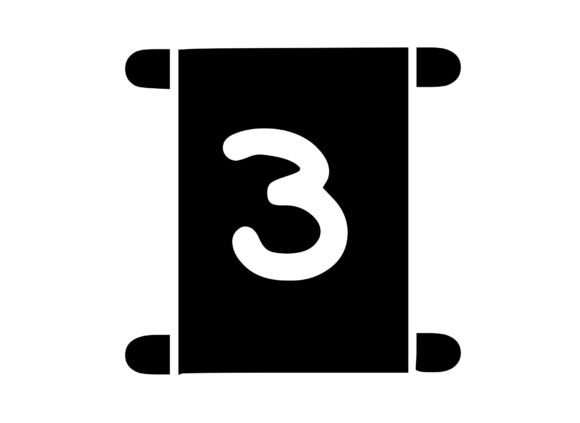 Old Scroll with Playful Mono 3: Graphics for Crafts