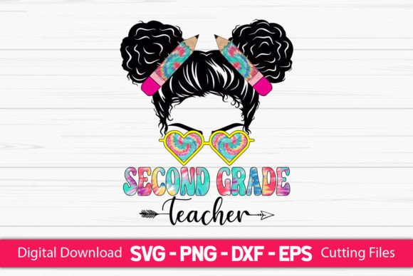 Review: Second Grade Teacher Messy Bun Design