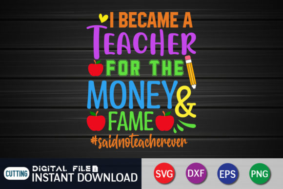 Reviewing the I Become a Teacher SVG Cut