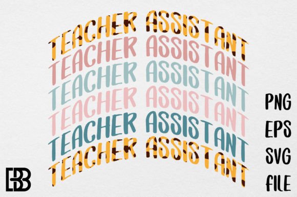 Teacher Assistant Graphics for Crafts and Blogs
