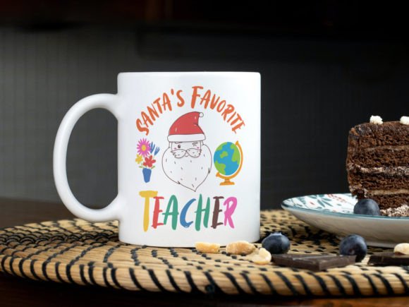 Teacher Christmas PNG: Graphics for Crafts