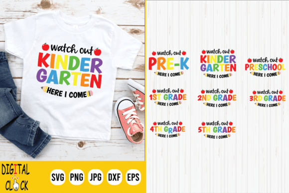 Watch out School Here I Come: Graphics for Crafts